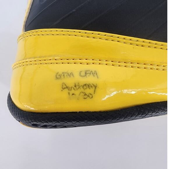 Nike Air Quick Handle Sample Shoes Black Yellow Silver Men’s Size 9 - Picture 12 of 15